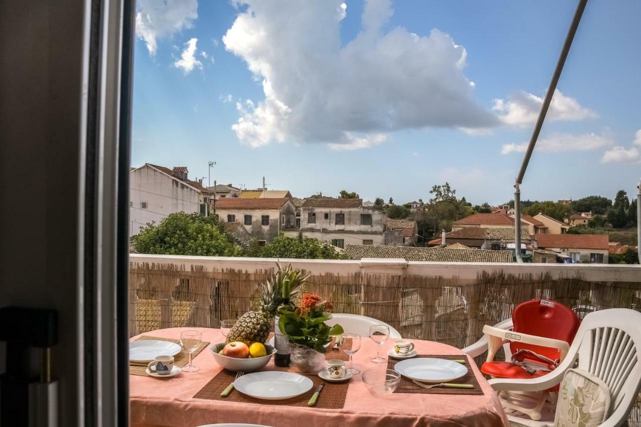 Modern Flat With Beautiful Views In South Of Corfu Lägenhet Lefkimmi  Exteriör bild